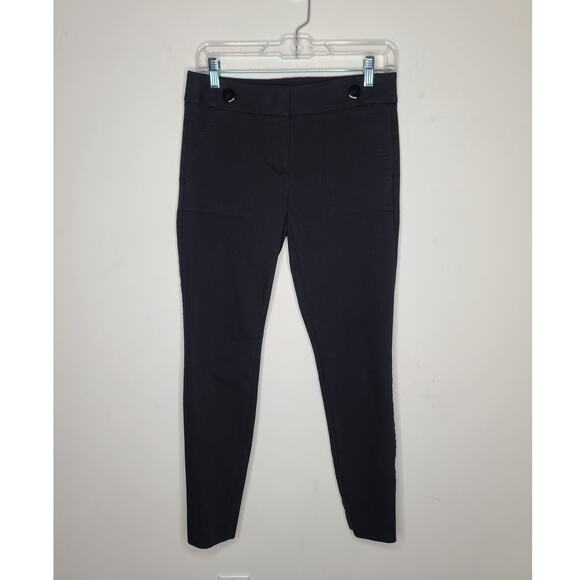 Ann Taylor Loft black Marisa skinny career dress pants - 2 - Picture 1 of 7